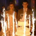 свечи на торт фейерверк